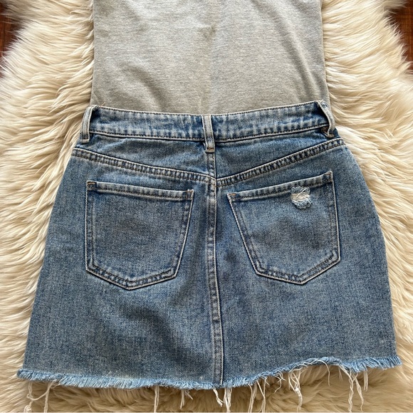 PACSUN Denim Mini Skirt - Picture 2 of 5